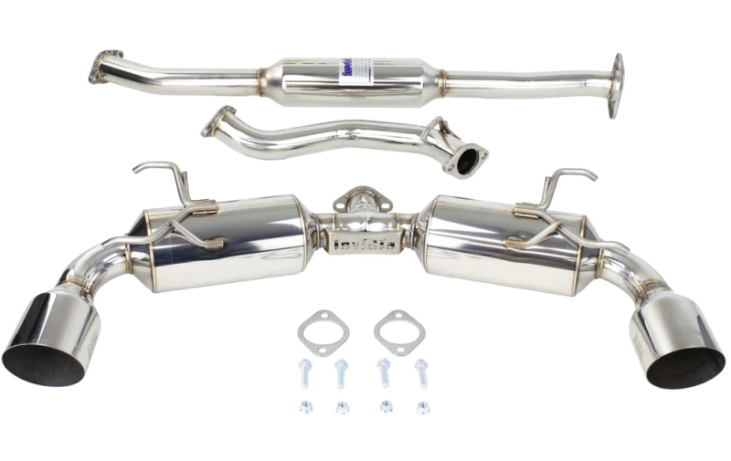 Invidia N2 Cat-back Exhaust Dual Stainless Steel Tips - 2013-2020 BRZ/FR-S/86, 2022+ BRZ/GR86